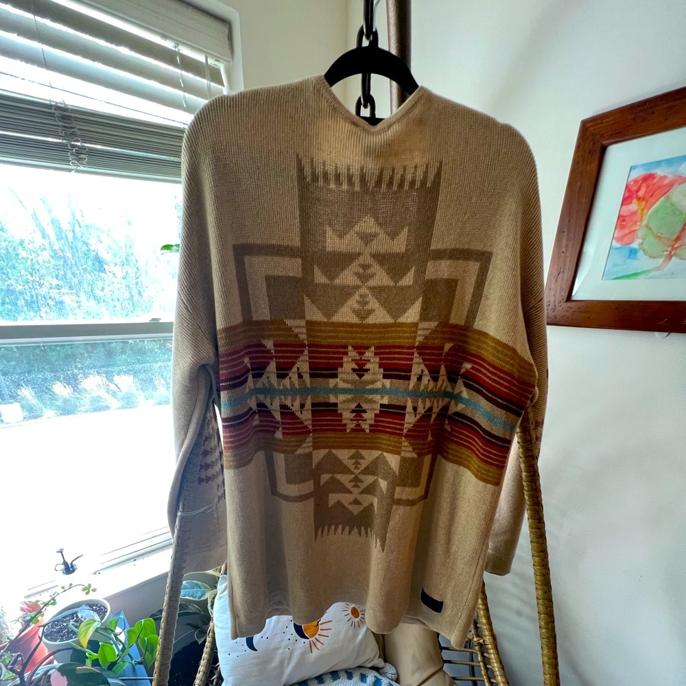 Pendleton Open Front cotton Cardigan